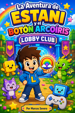Lobby Club Coloring Book — La Aventura de Estani y el Botón Arcoíris