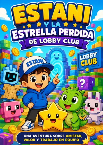 Lobby Club Coloring Book — Estani y la Estrella Perdida
